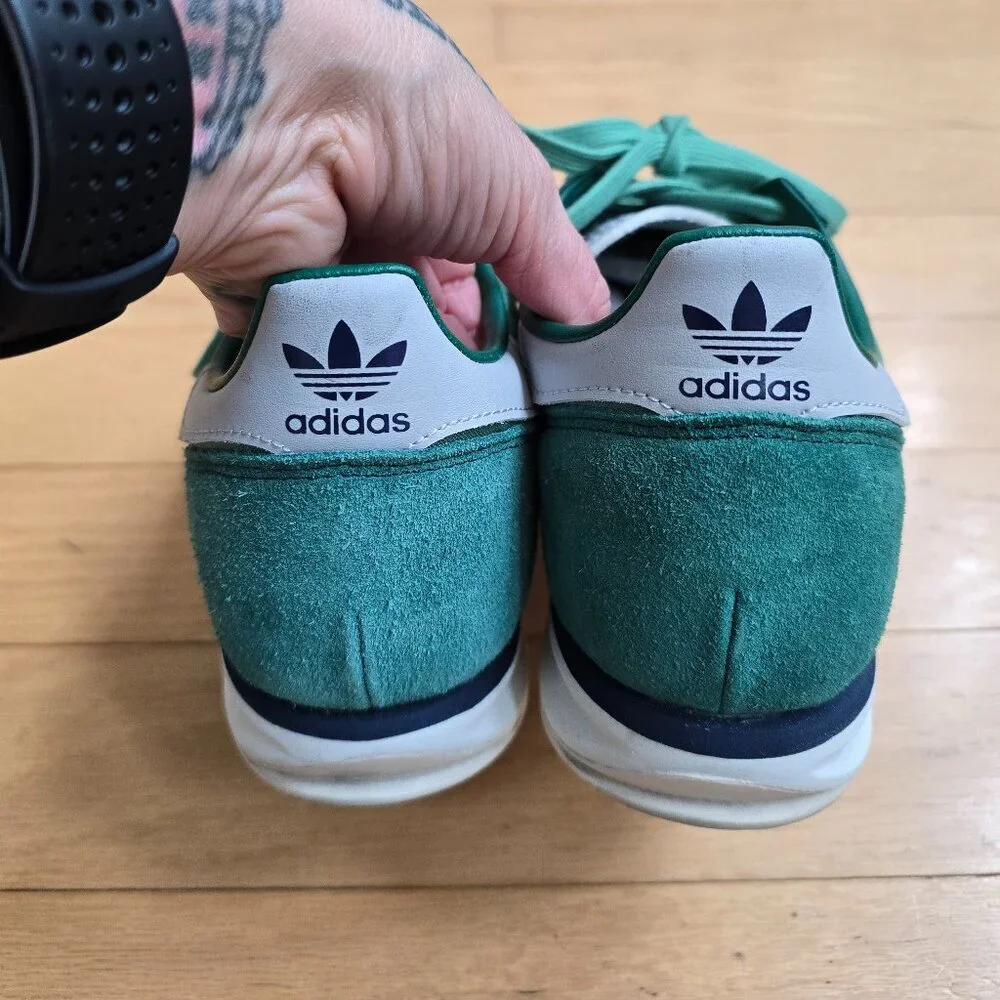 Adidas | SL 72 RS 'Collegiate Green' retro sporty sneakers | MENS 12